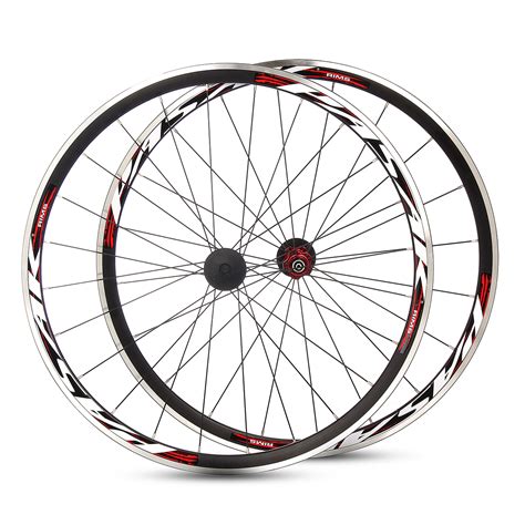 pasak  ultralight road bicycle wheel front rear wheelset aluminum rim cv brake alexnldcom