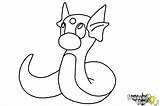 Pokemon Draw Dratini Easy Drawing Cool Step Drawings Sketch Drawingnow Coloring Getdrawings Steps Pokeman Kids Cute sketch template