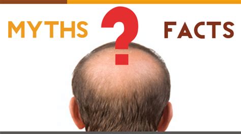 myths facts related  hair loss