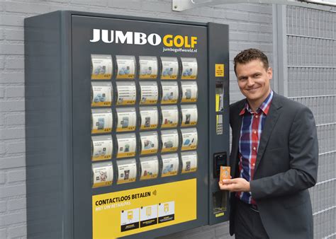 jumbo golf brengt vending machines naar de baan golfnl