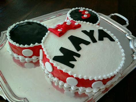 Aimeejo Desserts Maya S 3rd Birthday Cake Minnie Mouse