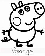 Peppa sketch template