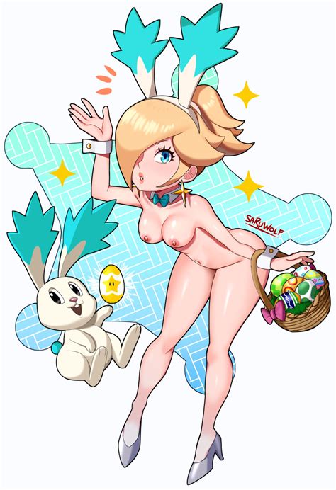 Sarukaiwolf Rosalina Star Bunny Mario Series Nintendo Super