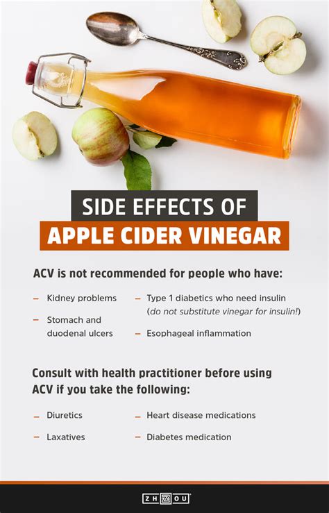 Side Effects Of Apple Cider Vinegar What To Keep An Eye Out For Zhou