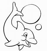 Coloring Pages Dolphin Printable Color Creativity Recognition Develop Ages Skills Focus Motor Way Fun Kids Print sketch template