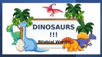 cv words bilabials teaching resources tpt