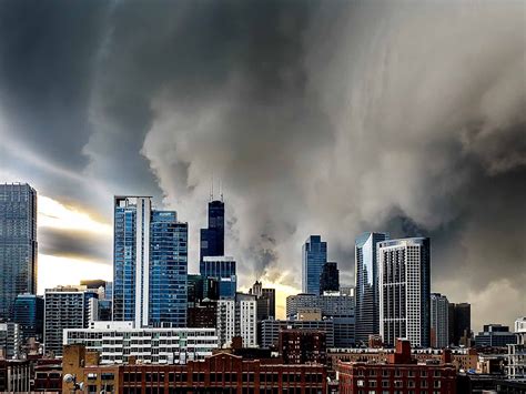 tornado warning   issued  parts  chicago