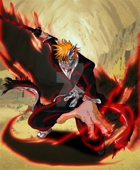 hollow ichigo manga bleach kurosaki ichigo personagens de anime