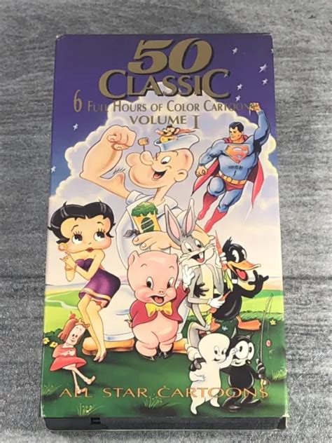50 classic all star cartoons 6 full hours of color cartoons volume i