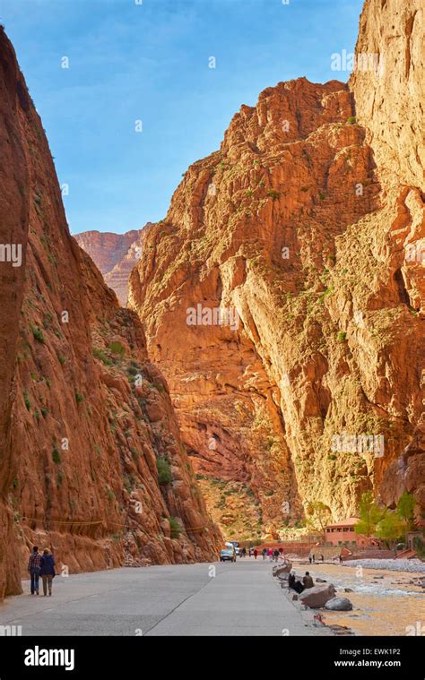 gorges du todra tinghir morocco africa stock photo alamy