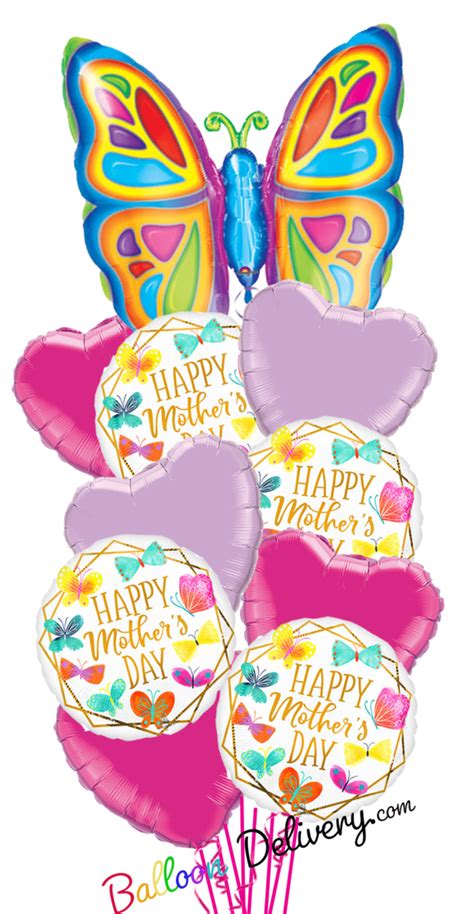 happy mothers day butterfly bouquet