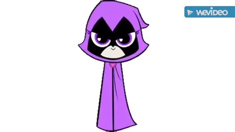 Purple Raven From Teen Titans