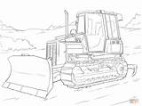 Coloring Dozer Pages Bulldozer Getdrawings sketch template