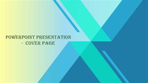 powerpoint  layout cover page  layout