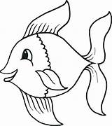 Fish Coloring Preschool Pages Angel Getcolorings sketch template