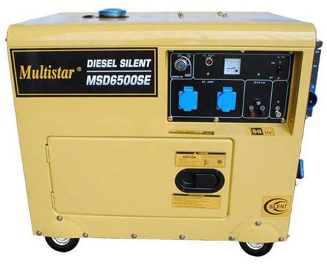 multistar msdse diesel generator  volts  hz