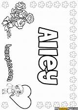 Ally Austin Getdrawings Alley Onlycoloringpages sketch template