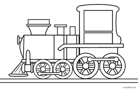 printable train coloring pages  kids coolbkids train