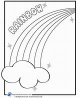 Rainbow Coloring Pages Kids Colouring Popular sketch template