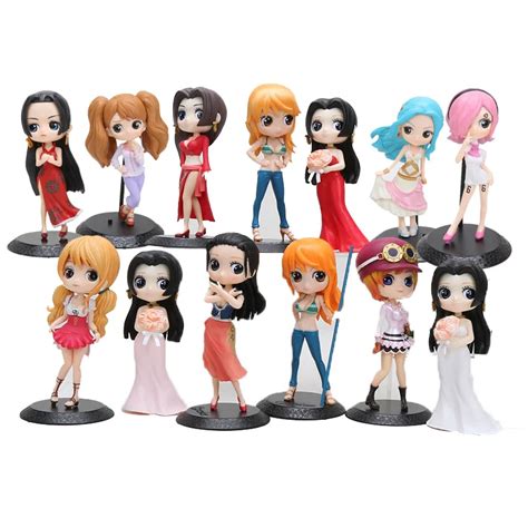 Q Posket Characters Anime One Piece Nami Boa Hancock Pvc Action Figures