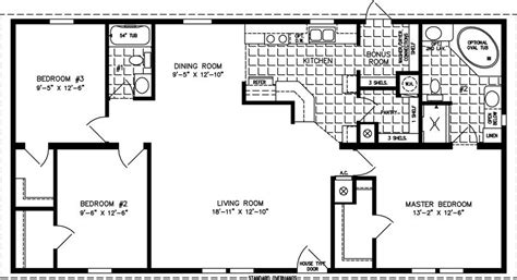 duplex idea ranch house floor plans home design floor plans manufactured homes floor plans