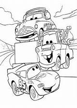 Coloring Pages Cars Eze Rust Cartoon sketch template