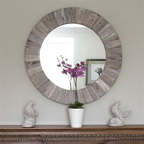 wooden mirror  decorative mirrors  notonthehighstreetcom