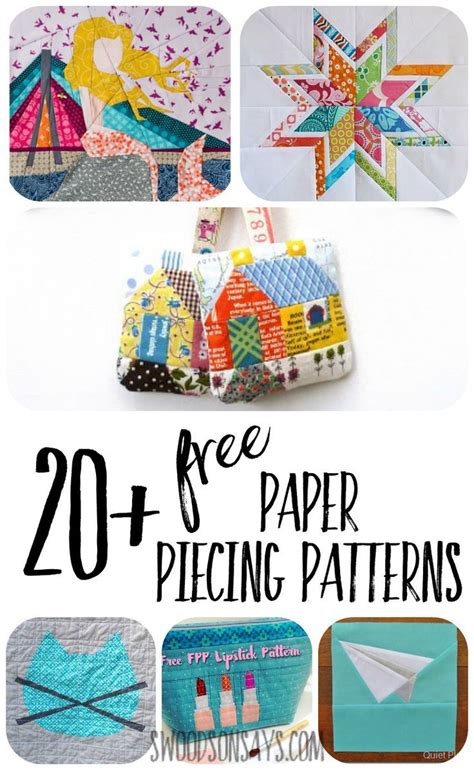 paper piecing patterns    sew  paper piecing