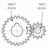Gear Spur Gears Trains Drawing Pair Stage Bevel Getdrawings Khk Single sketch template