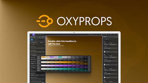 oxyprops modern css framework  building  wordpress site   script