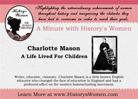 charlotte mason historys women