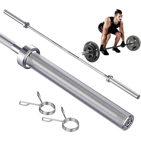 zagzog ft olympic barbell bar standard weight bar  power liftingweightlifting  ring