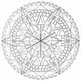 Compass Mandala Draw Drawing Patterns Circle Howtogetcreative Pattern Color Getdrawings Exactly Below Added Part Make sketch template