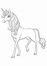 Mia Unicorno Stampare Pianetabambini Arcobaleno Unicorni sketch template