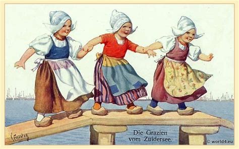 Dutch Girls Costumes From 1910s
