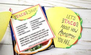printable lets taco   awesome