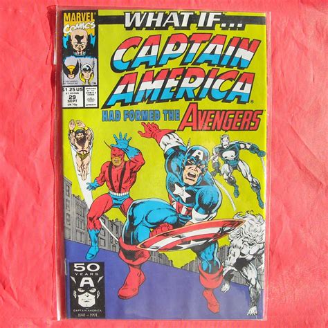 Marvel Comics What If Captain America Had Formed The