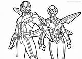 Wasp Coloring Antman Superheroes Xcolorings 101k 1000px 720px sketch template