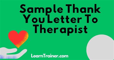 unique sample   letter  therapist learntrainercom