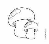 Mushroom Mushrooms Vegetable Pilze Frutas Riscos Musher Ausmalen Bujo 4kids Graciosos Moldes Verduras Cogumelos Hortalizas Bordar Mbtskoudsalg Coloringtop sketch template