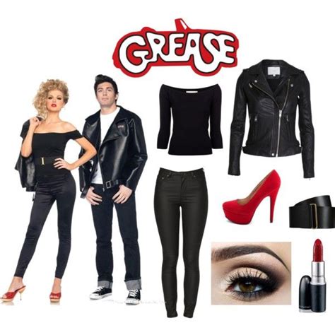 grease couple costumes ideas  pinterest grease halloween