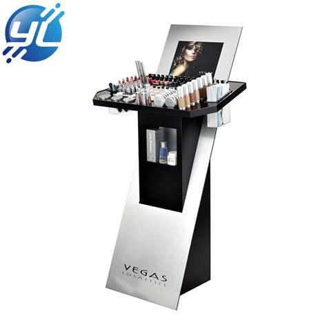 custom design retail store stainless steel fancy display stand