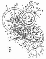 Clockwork Engrenage Engrenages Gears Mecanique Cogs Coloring Creepypasta Horlogerie Reloj Larger Tatoo sketch template