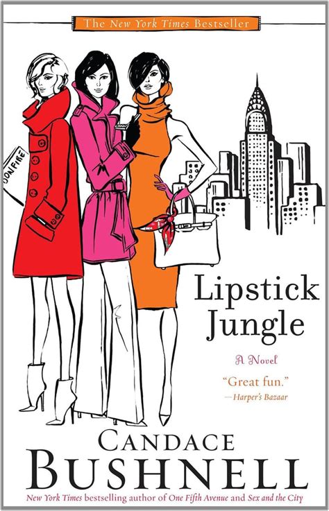 lipstick jungle by candace bushnell best books to read on vacation with friends popsugar