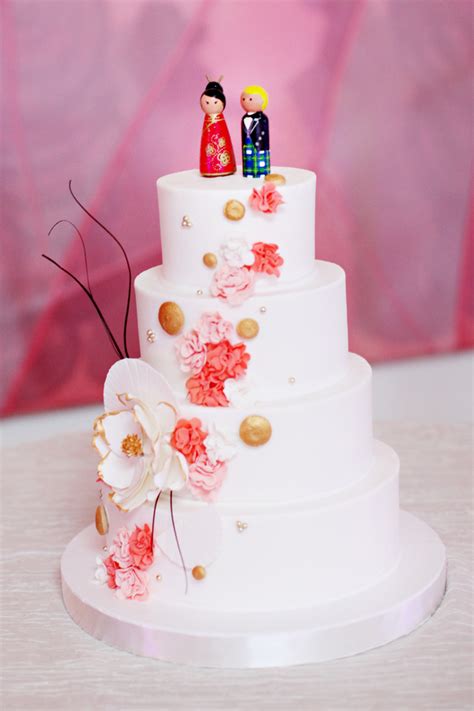 japanese inspired white wedding cake elizabeth anne designs the wedding blog