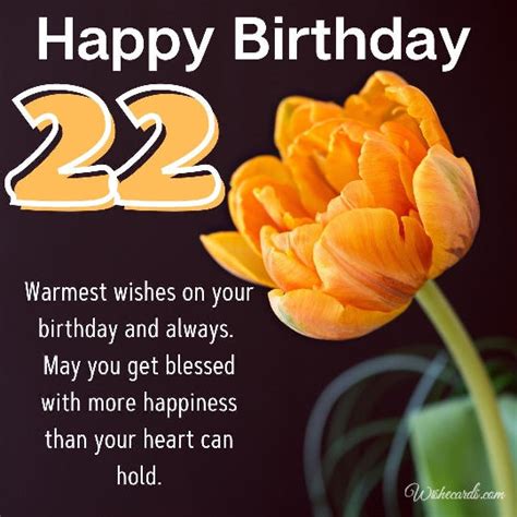 Happy 22nd Birthday Images And Funny Cards