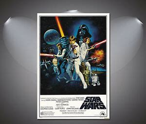 star wars vintage classic  poster