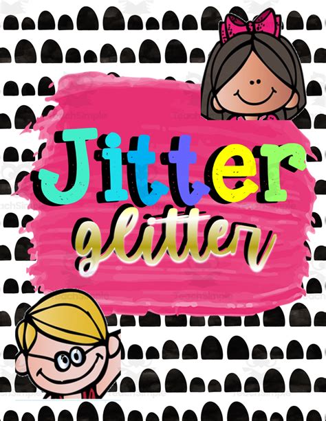 jitter glitter  teach simple