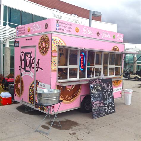 original bites mini donuts food truck trailer located  st george ut instagram