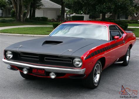 ultra rare restored  plymouth cuda aar